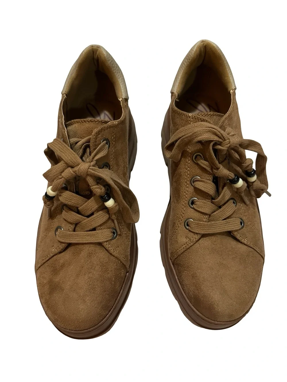Zodiac Bea Chunky Platform Oxford Sneaker Latte Tan Gorpcore Utilitarian Y2K 10
